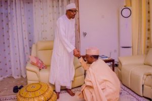 El-Rufai Visits Buhari, Radda, Others In Katsina (Photos)