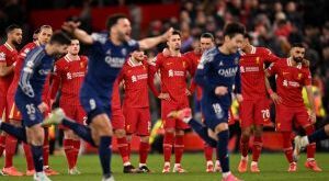 Nunez, Jones Fail On Penalty As PSG Knocks Liverpool Out Champions League Title Race