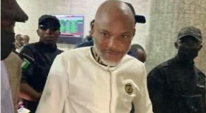 'Why IPOB's Nnamdi Kanu Wears Only One Cloth To Court'