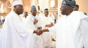 President Tinubu, Atiku Abubakar 'Meet' In Abuja (Photo)