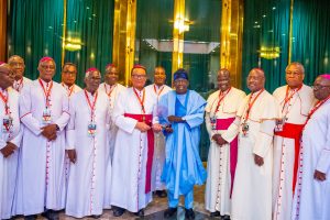 Catholic Bishops Visit Tinubu After Comments About Deplorable State Of Nigeria